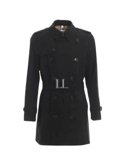 Kensington Heritage Trench Coat Black - BURBERRY - BALAAN 2