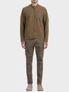 Nubuck Eco Leather Mockneck Jumper M GPJP53 - PANICALE - BALAAN 3