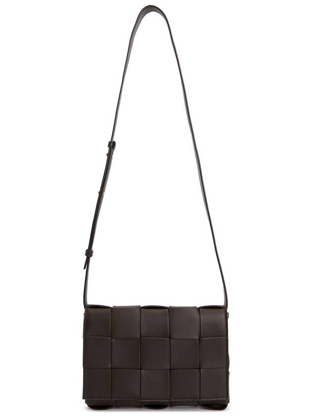 Intrecciato Cassette Cross Bag Fondente - BOTTEGA VENETA - BALAAN 8