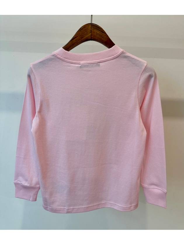 Acne Kids Long Sleeve T Shirt FA MI TSHI000048 DL0035 Pink 6 8Y 8 10Y - ACNE STUDIOS - BALAAN 4