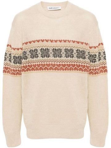 Snow Fair Isle Motif Sweater M2243BS - OUR LEGACY - BALAAN 1