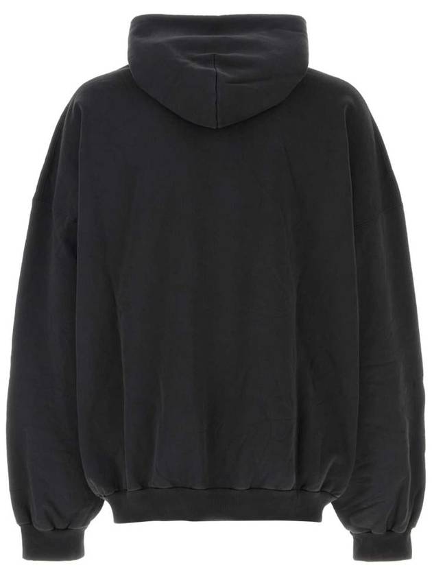 Paris Logo Print Hoodie Black - BALENCIAGA - BALAAN 3