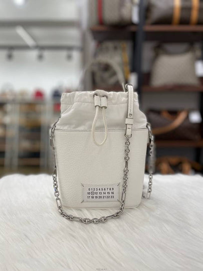 Daol Merchant Store Maison 5AC Chain Bucket Bag White S61WG Condition A - MAISON MARGIELA - BALAAN 2