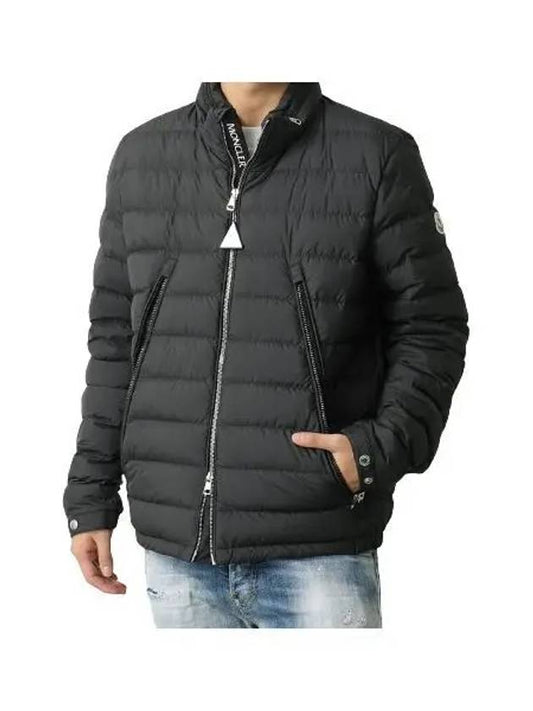 Alfit Short Down Jacket Black - MONCLER - BALAAN 2