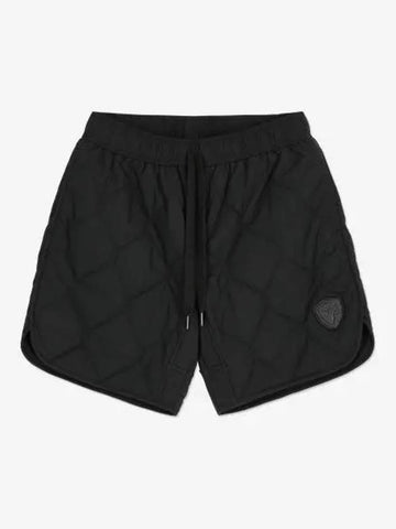 Cut Quilted Shorts Pants Black CURTBLACK - NOBIS - BALAAN 1