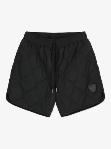 Cut Quilted Shorts Pants Black CURTBLACK - NOBIS - BALAAN 1