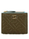 Wallet 8M0506AT00 F1PQH Green - FENDI - BALAAN 1