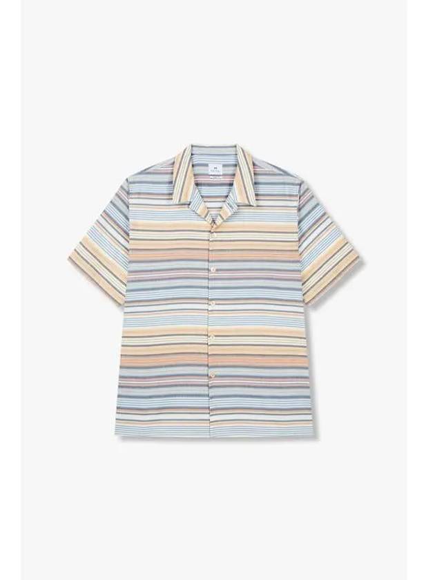 PS Stripe Casual Fit Shirt White - PAUL SMITH - BALAAN 1