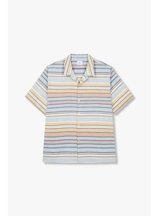 PS Stripe Casual Fit Shirt White - PAUL SMITH - BALAAN 1