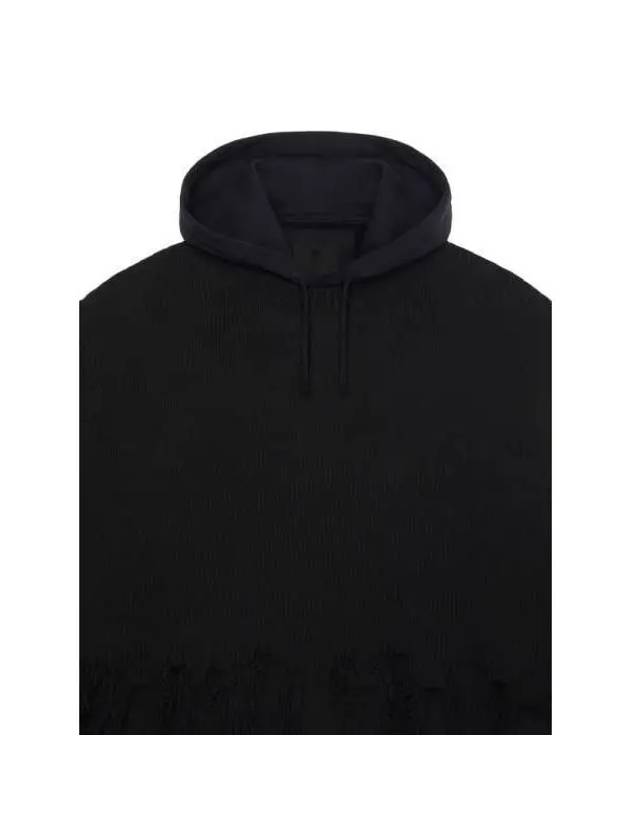 Overlap Logo Cotton Hooded Top BM90ME4YDY 011 - GIVENCHY - BALAAN 3