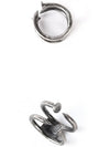 24SS double square NAIL silver ring G AN11 925 - GUIDI - BALAAN 3