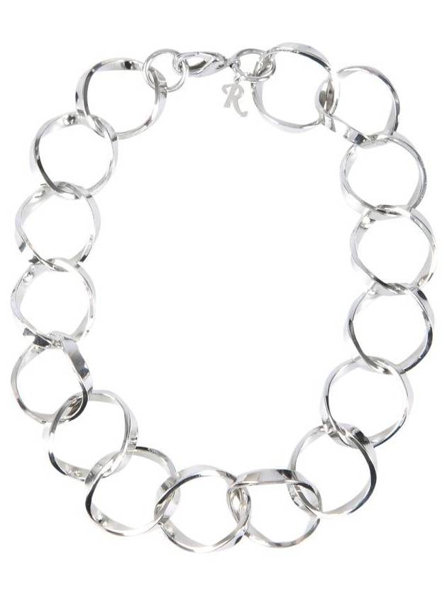 Raf Simons Linked Rings Necklace - RAF SIMONS - BALAAN 1