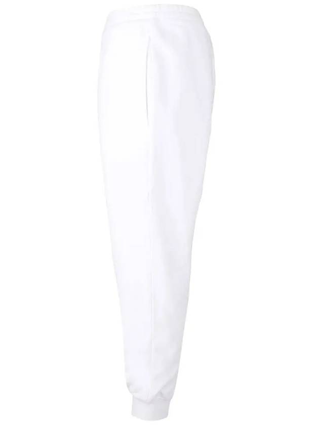 Graffiti Jogger Pants White - ALEXANDER MCQUEEN - BALAAN.