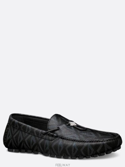 CD Diamond Drawstring Loafers Black - DIOR - BALAAN 2