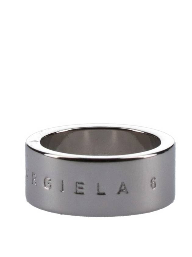 Women's  Minimal Logo Ring Silver - MAISON MARGIELA - BALAAN 2