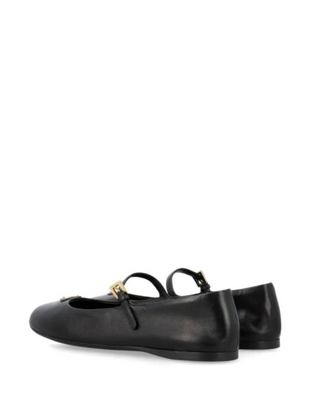 Patent Leather Ballerina Shoes Black - PRADA - BALAAN 3