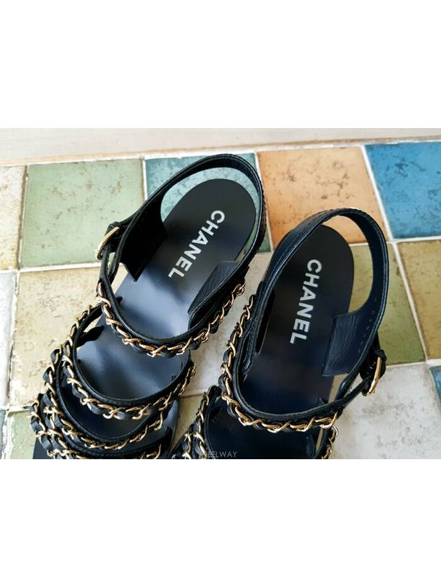 women sandals - CHANEL - BALAAN 2