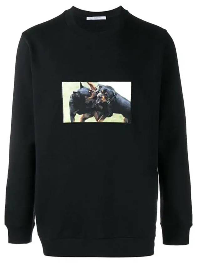 Rottweiler Sweatshirt 17S7343653 001 - GIVENCHY - BALAAN 1