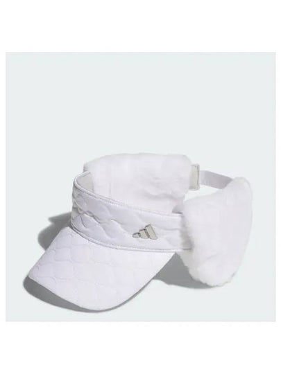 Earmuff Quilted Visor White - ADIDAS - BALAAN 2