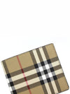 Check Pattern Half Halfwallet Beige - BURBERRY - BALAAN 5