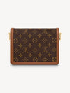 Mini Dauphine Shoulder Bag Brown - LOUIS VUITTON - BALAAN 4