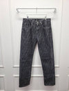 Blue FF Monogram Treatment Denim Pants 32 34 - FENDI - BALAAN 1