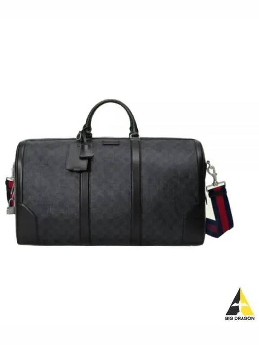 GG Carry-On Duffel Bag Black Grey - GUCCI - BALAAN 2