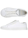 Men's Andy Leather Low Top Sneakers White - SAINT LAURENT - BALAAN 2