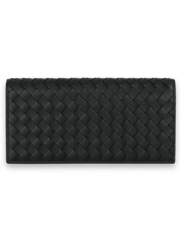 Intrecciato Long Wallet Black - BOTTEGA VENETA - BALAAN 2