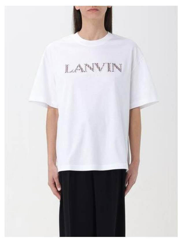 Short Sleeve T Shirt RWTS0022J20701 White - LANVIN - BALAAN 2