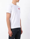 Play Red Heart Waffen Short Sleeve T-Shirt White P1 T108 2 - COMME DES GARCONS - BALAAN 5