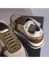 OLIMPO Texture Leather & Suede Sneakers MZUAVLA289 B0081187027 - BRUNELLO CUCINELLI - BALAAN 6