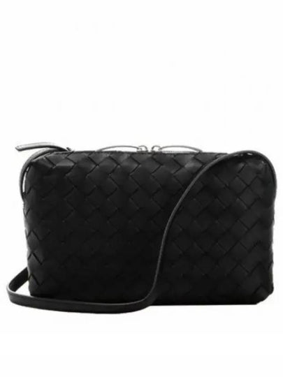 Intrecciato Cross Bag Black - BOTTEGA VENETA - BALAAN 2