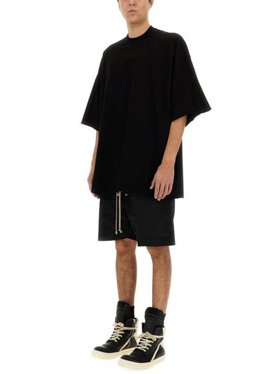 Rick Owens Cotton T-Shirt - RICK OWENS - BALAAN 2