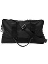 Tesuto Boston Luggage Bag Black - PRADA - BALAAN 4