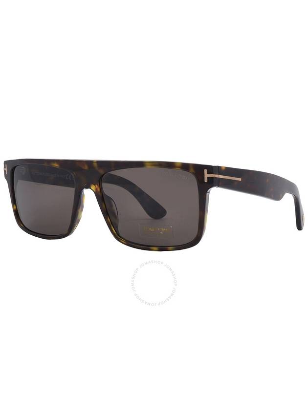 Eyewear Square Frame Tortoiseshell Sunglasses FT0999 - TOM FORD - BALAAN 4