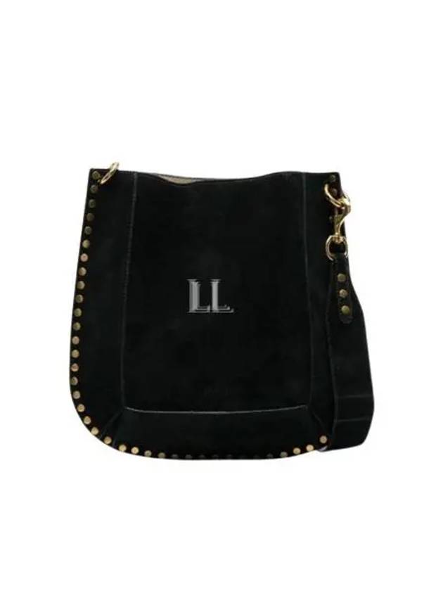 Oskan Hobo Suede Shoulder Bag Black - ISABEL MARANT - BALAAN 2