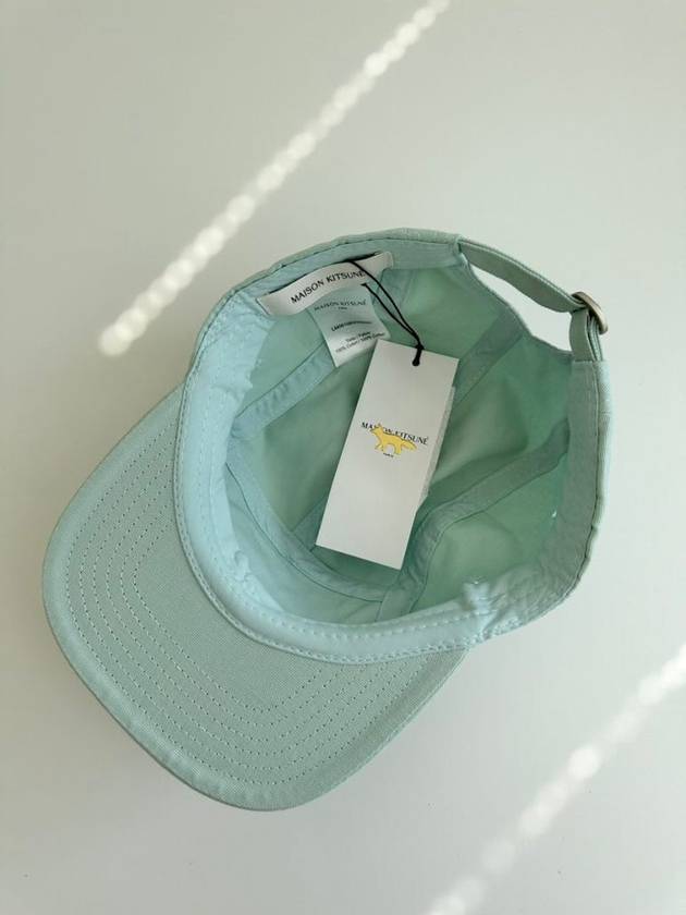 Camp Cap LM06108WW0095 Mint ONE SIZE - MAISON KITSUNE - BALAAN 6