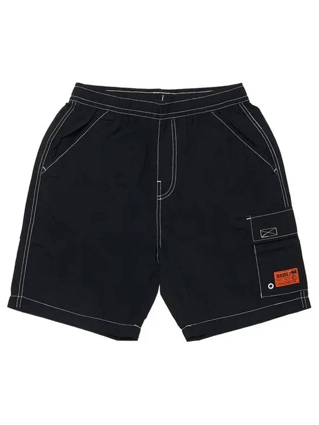 Big Fella Swim Short DMS232189A BLK Shorts - DEUS EX MACHINA - BALAAN 1