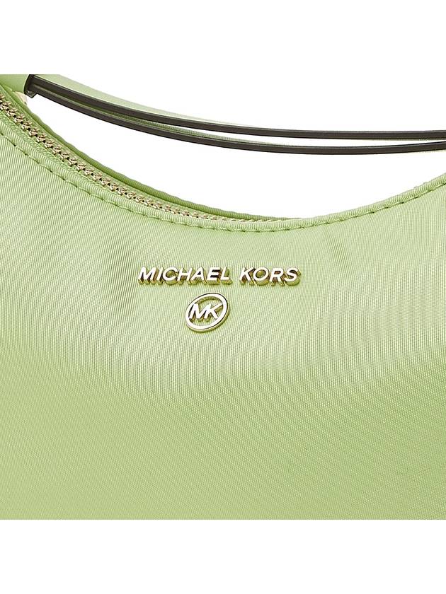 Jet Set Charm Medium Leather Shoulder Bag Green - MICHAEL KORS - BALAAN 8