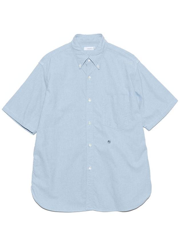 button down wind short sleeve shirt - NANAMICA - BALAAN 1