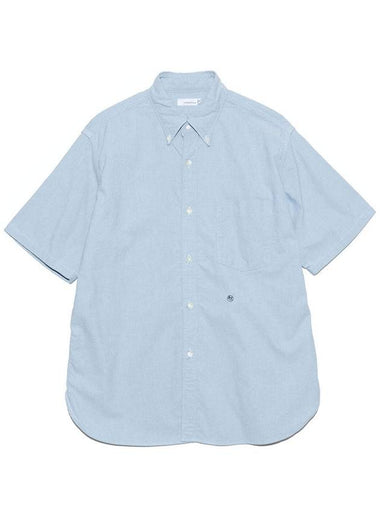 button down wind short sleeve shirt - NANAMICA - BALAAN 1