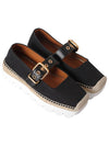 Petal Canvas Espadrilles Black - MARNI - BALAAN 3