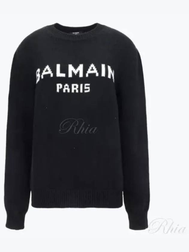 Paris Wool Sweater DH1KD000KG97 EAB - BALMAIN - BALAAN 1