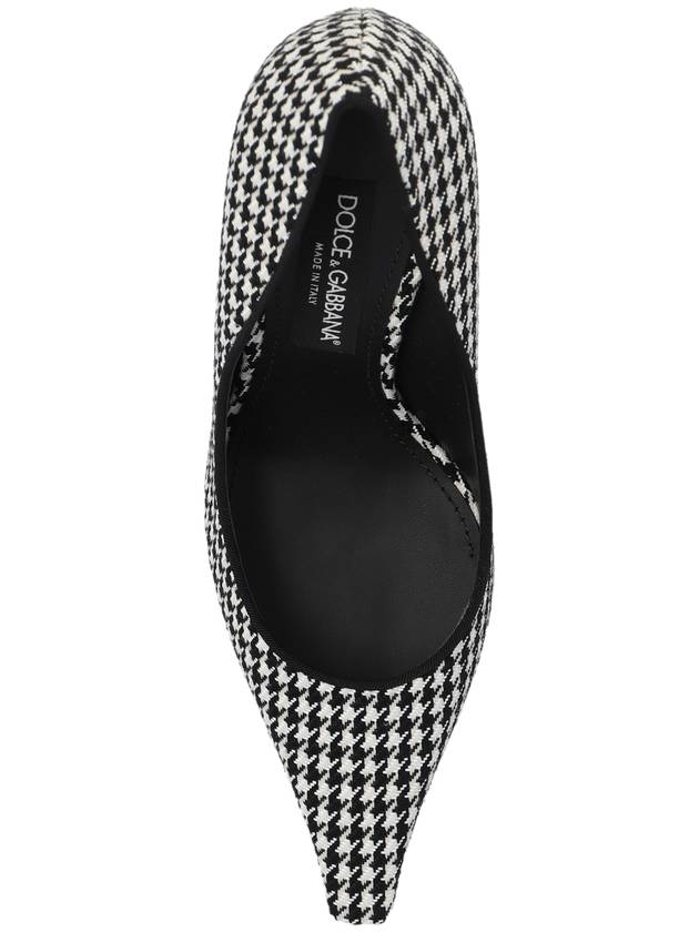 Dolce & Gabbana Patterned Stilettos, Women's, Black - DOLCE&GABBANA - BALAAN 6