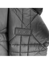 Cannage Hooded Down Padding Black - DIOR - BALAAN 6