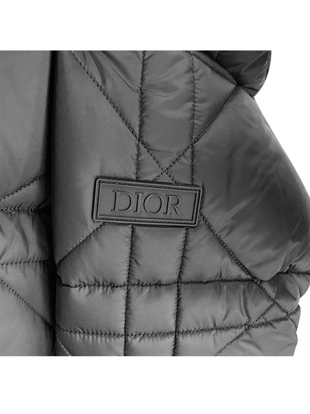 Cannage Hooded Down Padding Black - DIOR - BALAAN 6