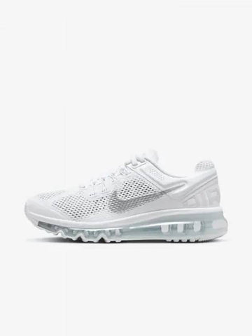 Air Max 2013 Junior Sneakers White Black Metallic Silver 555426 101 716463 - NIKE - BALAAN 1