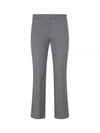 Umanita Cotton Crop Pants Grey - MAX MARA - BALAAN 2