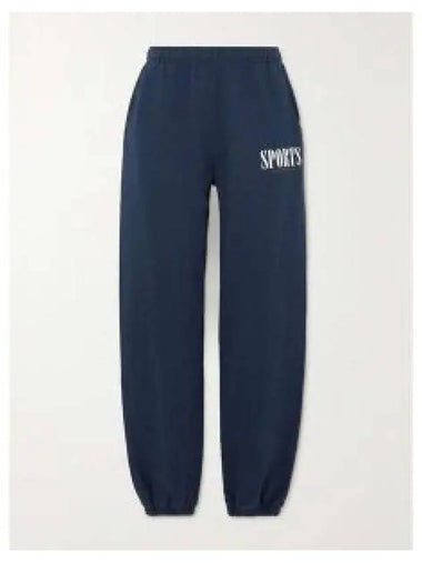 Sports sweatpants navy SWAW238NA 1128412 - SPORTY & RICH - BALAAN 1